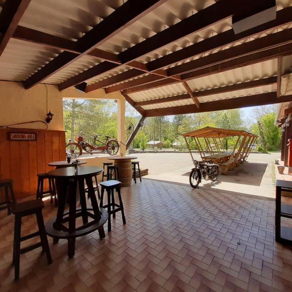 Camping La Vaugelette - Drome Montclar-sur-Gervanne Екстериор снимка
