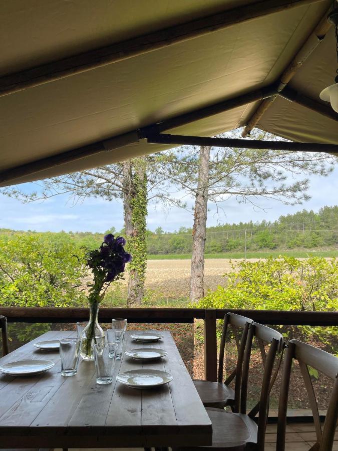 Camping La Vaugelette - Drome Montclar-sur-Gervanne Екстериор снимка