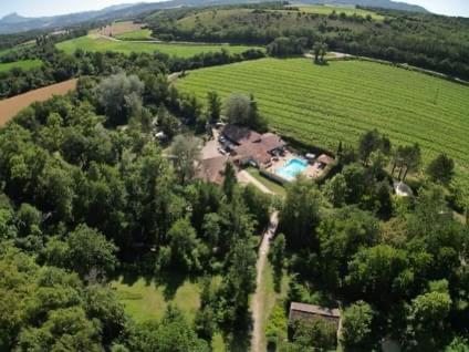 Camping La Vaugelette - Drome Montclar-sur-Gervanne Екстериор снимка