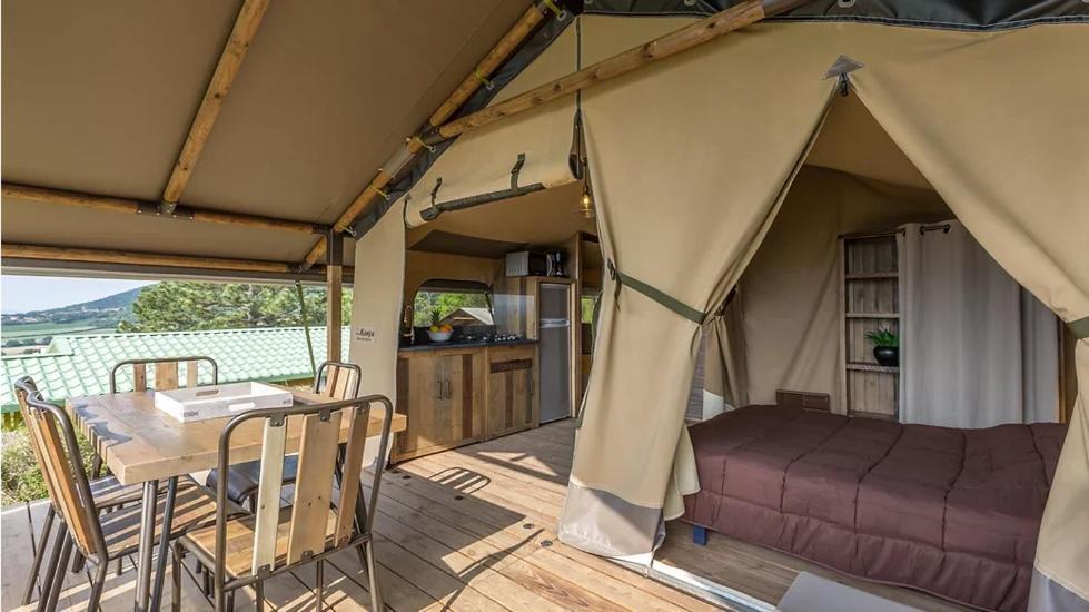 Camping La Vaugelette - Drome Montclar-sur-Gervanne Стая снимка